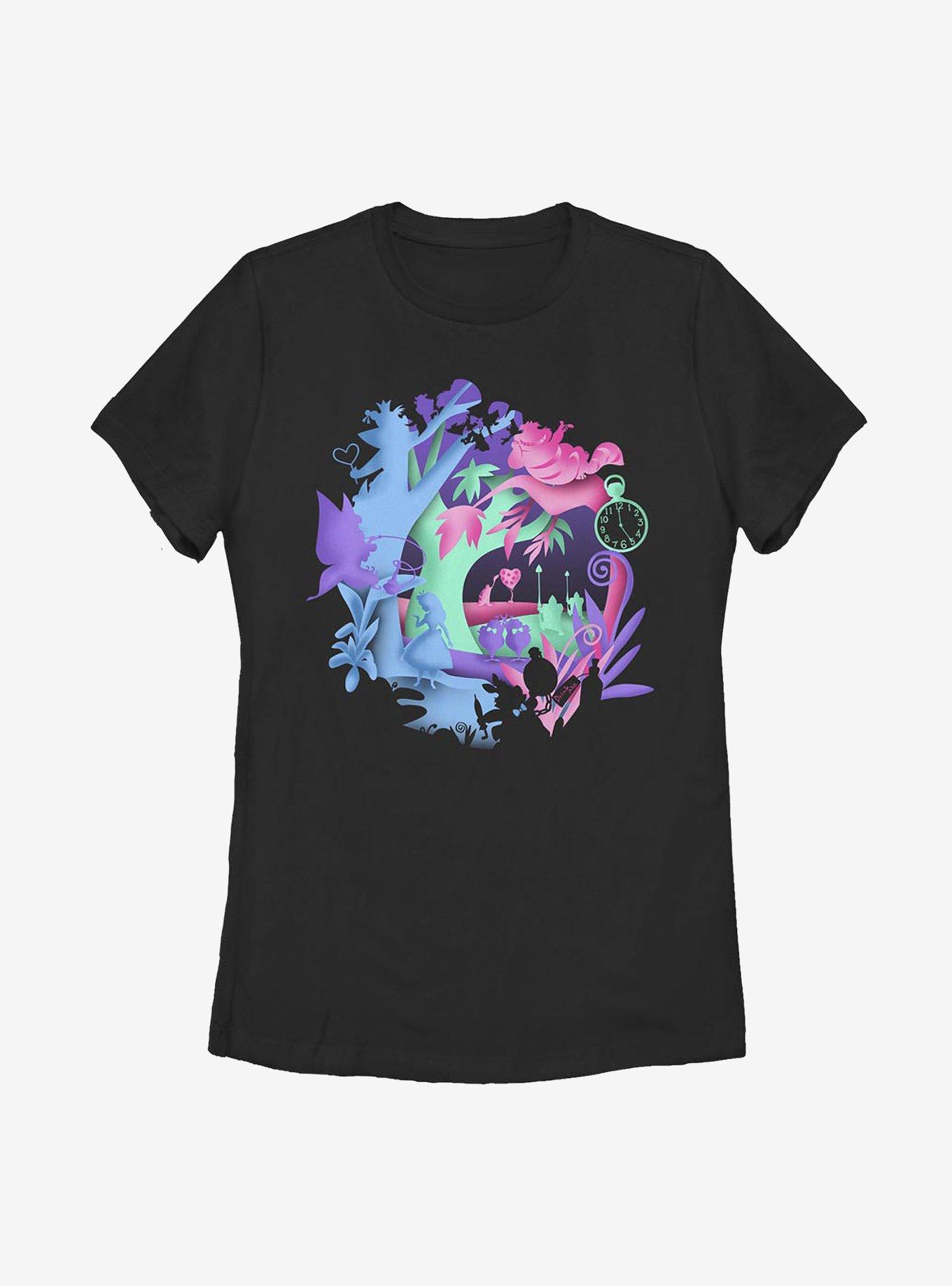 Disney Alice In Wonderland Chaos Wonderland Womens T-Shirt, , hi-res