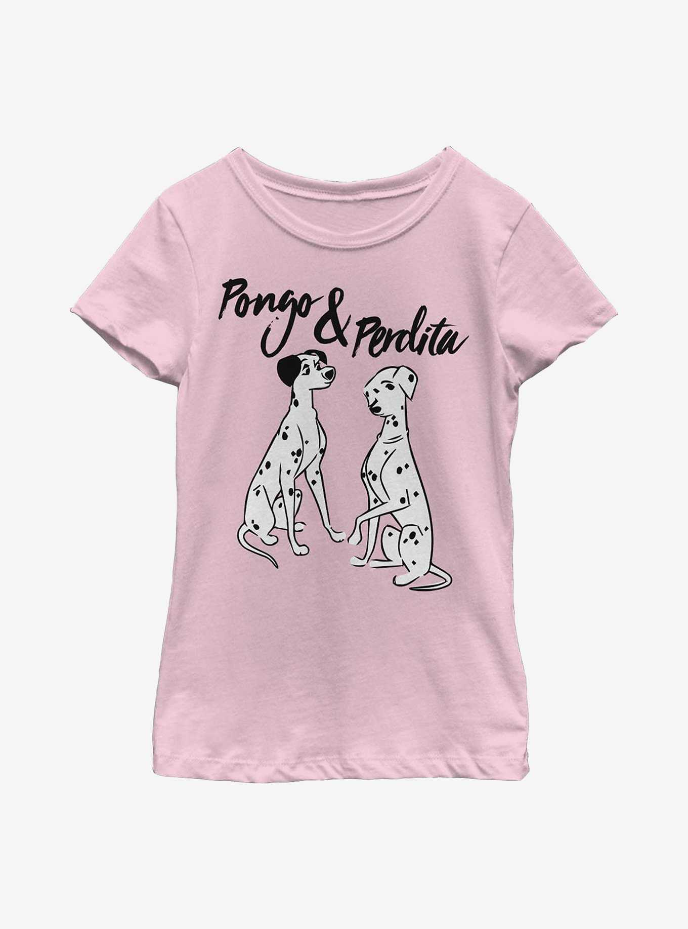 Disney 101 Dalmatians Pongo Perdita Youth Girls T-Shirt, , hi-res