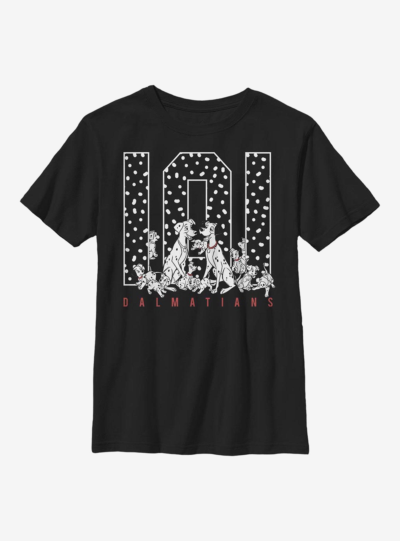 Disney 101 Dalmatians One Oh One Spots Youth T-Shirt