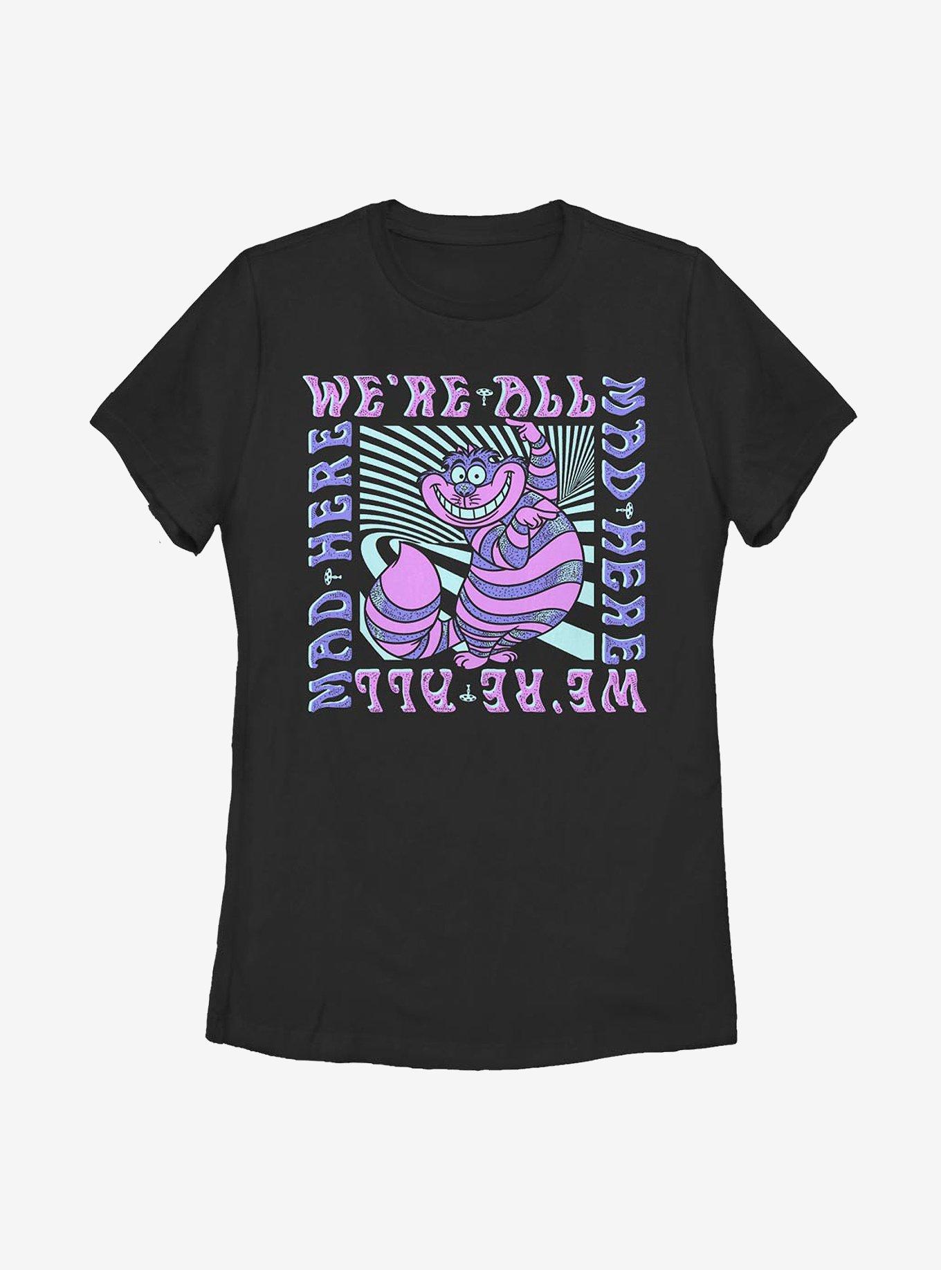 Disney Alice In Wonderland Mad Here Trip Womens T-Shirt, , hi-res
