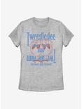 Disney Alice In Wonderland Tweedles Womens T-Shirt, ATH HTR, hi-res
