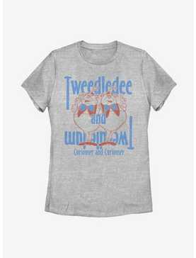 Disney Alice In Wonderland Tweedles Womens T-Shirt, , hi-res