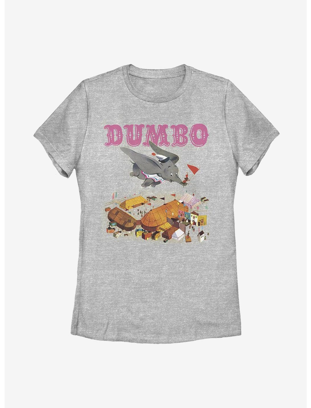 Disney Dumbo Storybook Dumbo Womens T-Shirt, ATH HTR, hi-res
