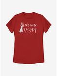 Disney 101 Dalmatians Pawsome Mom Womens T-Shirt, RED, hi-res