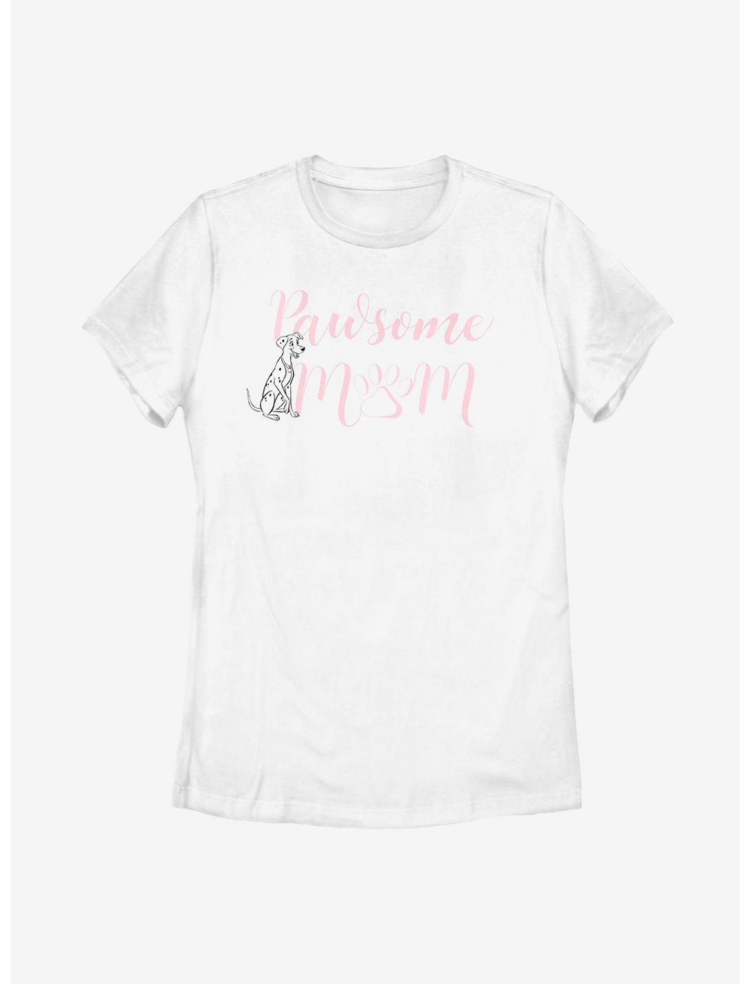 Disney 101 Dalmatians Pawsome Mom Womens T-Shirt, WHITE, hi-res