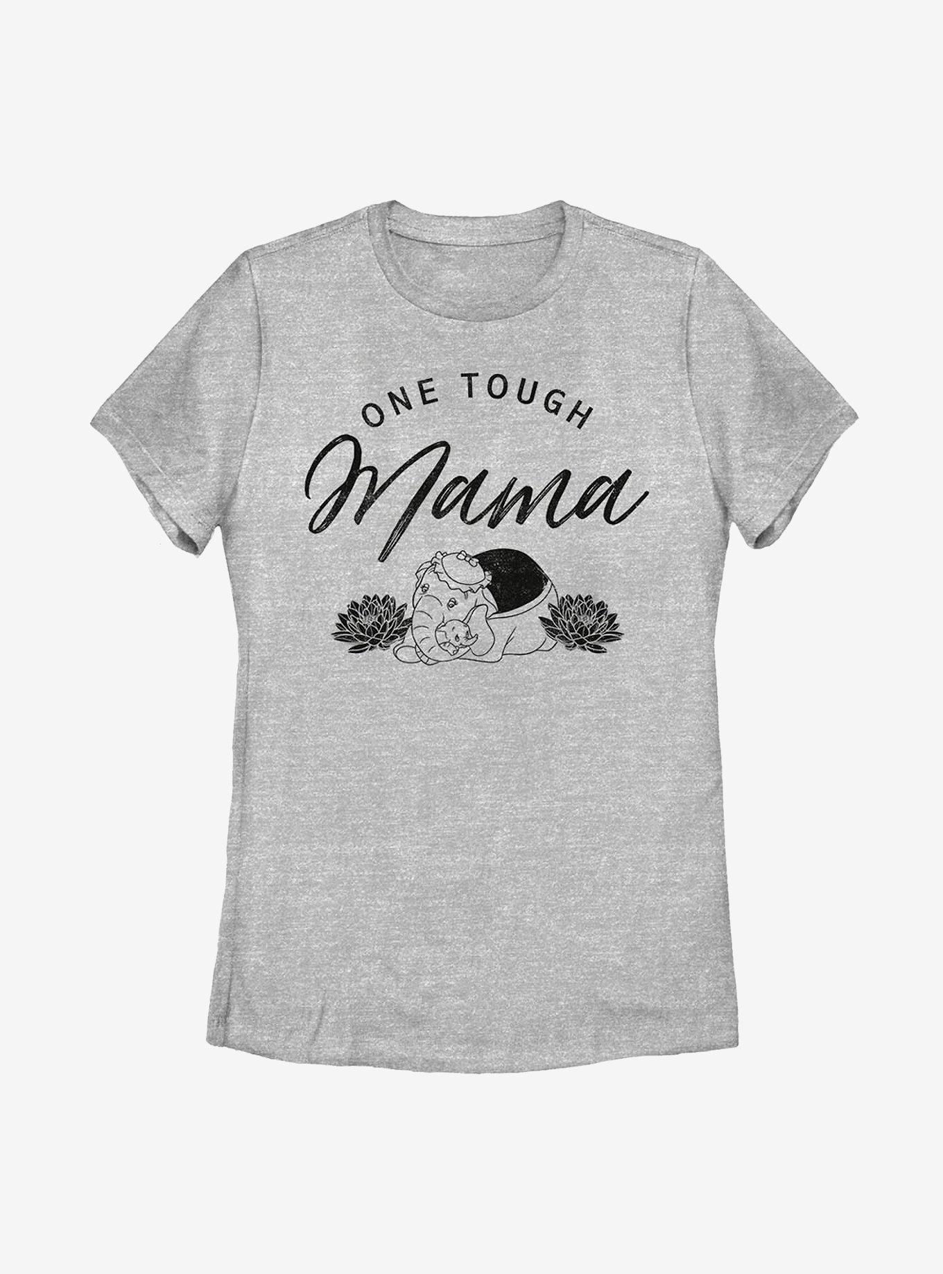 Disney Dumbo Tough Mama Womens T-Shirt, ATH HTR, hi-res