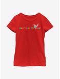 Disney Dumbo Color Fly Youth Girls T-Shirt, RED, hi-res