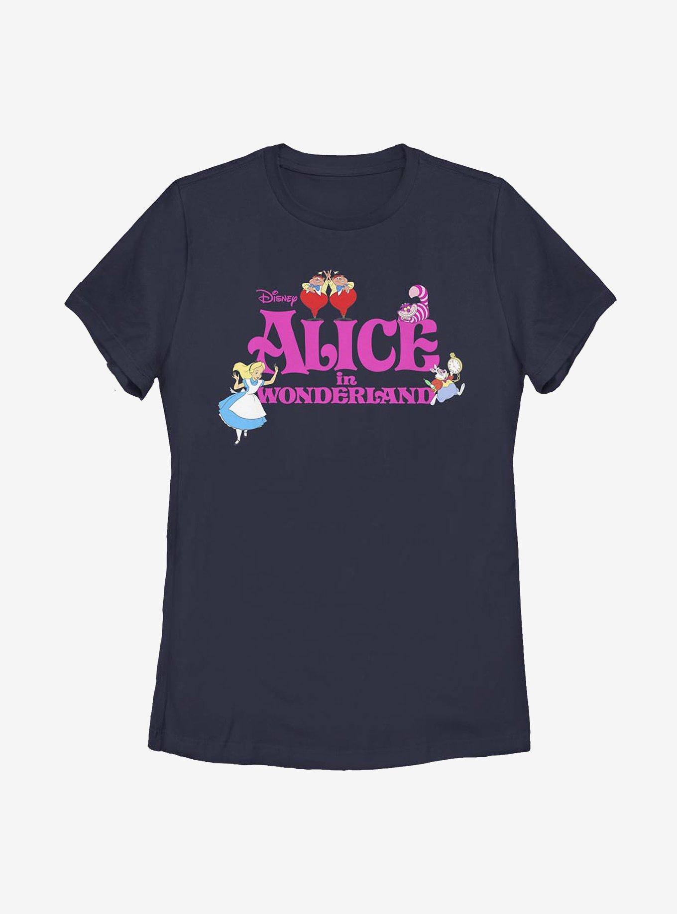 Disney Alice In Wonderland Wonderland Womens T-Shirt, , hi-res