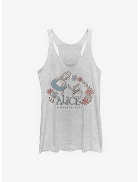 Disney Alice In Wonderland Alice And Rabbit Womens Tank Top, , hi-res