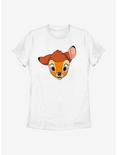 Disney Bambi Big Face Womens T-Shirt, WHITE, hi-res