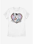 Disney 101 Dalmatians Pong And Perdita Womens T-Shirt, WHITE, hi-res