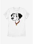 Disney 101 Dalmatians Pongo Big Face Womens T-Shirt, WHITE, hi-res