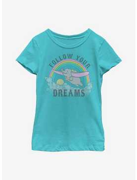 Disney Dumbo Dreaming Dumbo Youth Girls T-Shirt, , hi-res