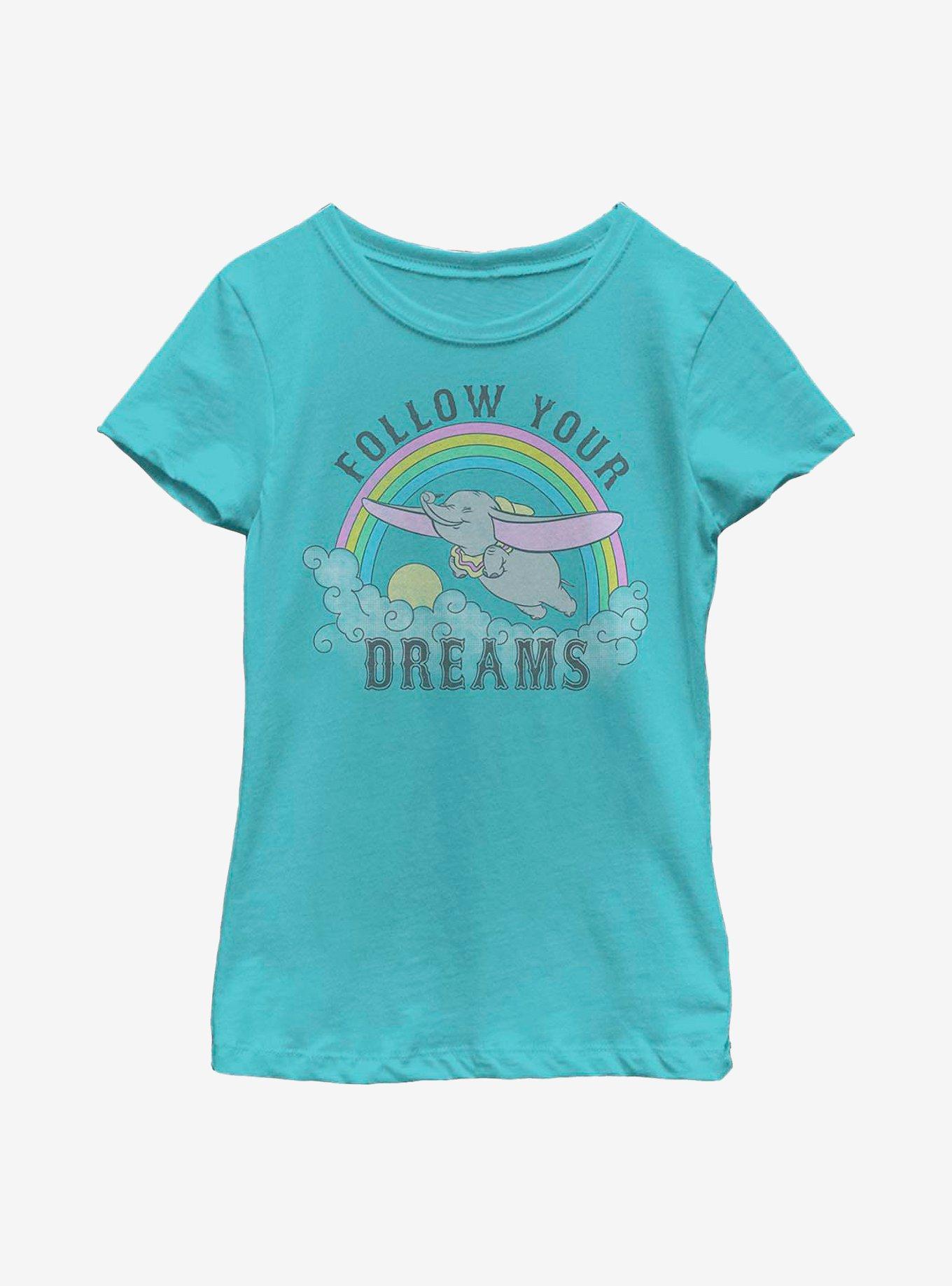 Disney Dumbo Dreaming Dumbo Youth Girls T-Shirt, , hi-res
