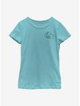 Disney Dumbo Line Youth Girls T-Shirt, TAHI BLUE, hi-res