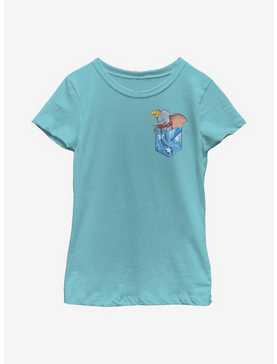 Disney Dumbo Faux Pocket Youth Girls T-Shirt, , hi-res