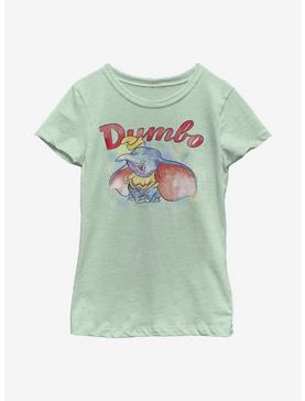 Disney Dumbo Watercolor Youth Girls T-Shirt, , hi-res