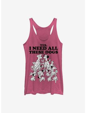 Disney 101 Dalmatians All These Dogs Womens Tank Top, , hi-res