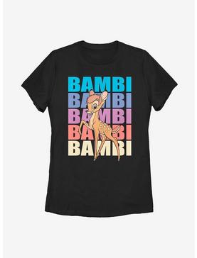 Disney Bambi Name Stacked Womens T-Shirt, , hi-res