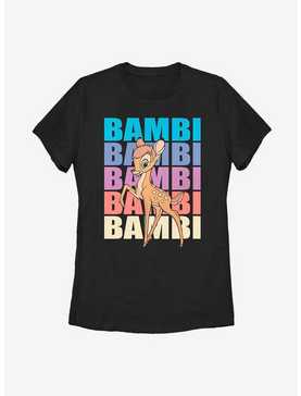 Disney Bambi Name Stacked Womens T-Shirt, , hi-res