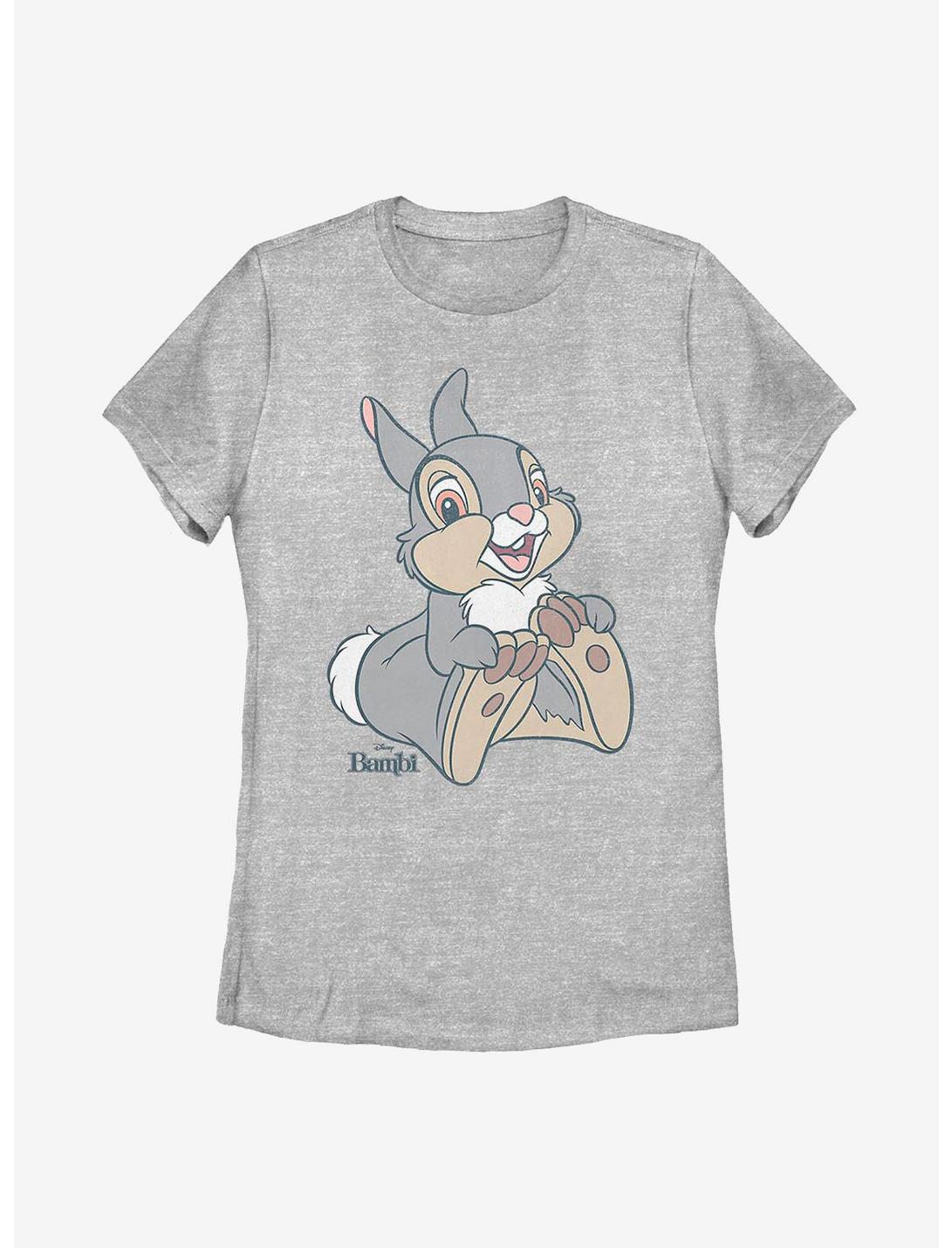 Disney Bambi Big Thumper Womens T-Shirt, ATH HTR, hi-res