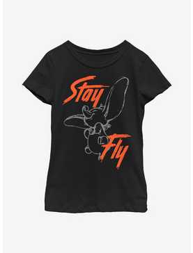 Disney Dumbo Stay Fly Street Youth Girls T-Shirt, , hi-res