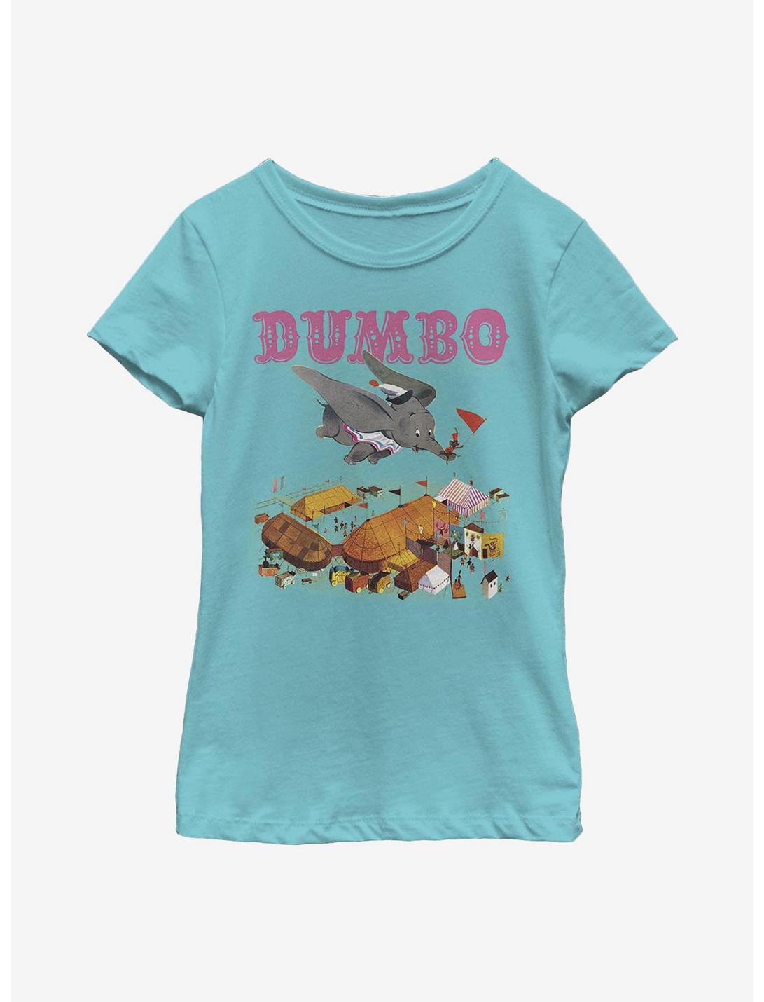 Disney Dumbo Storybook Dumbo Youth Girls T-Shirt, TAHI BLUE, hi-res