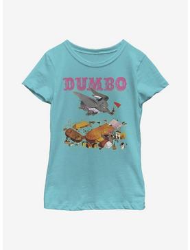Disney Dumbo Storybook Dumbo Youth Girls T-Shirt, TAHI BLUE, hi-res