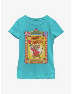 Disney Dumbo Timothy Mouse Poster Youth Girls T-Shirt, , hi-res