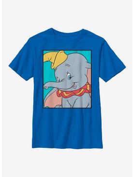 Disney Dumbo Big Dumbo Box Youth T-Shirt, ROYAL, hi-res