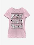 Disney 101 Dalmatians Dalmatian Box Up Youth Girls T-Shirt, PINK, hi-res