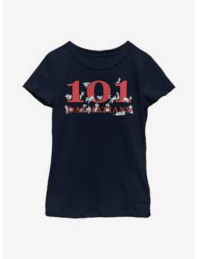 Disney 101 Dalmatians Logo Pups Youth Girls T-Shirt, , hi-res