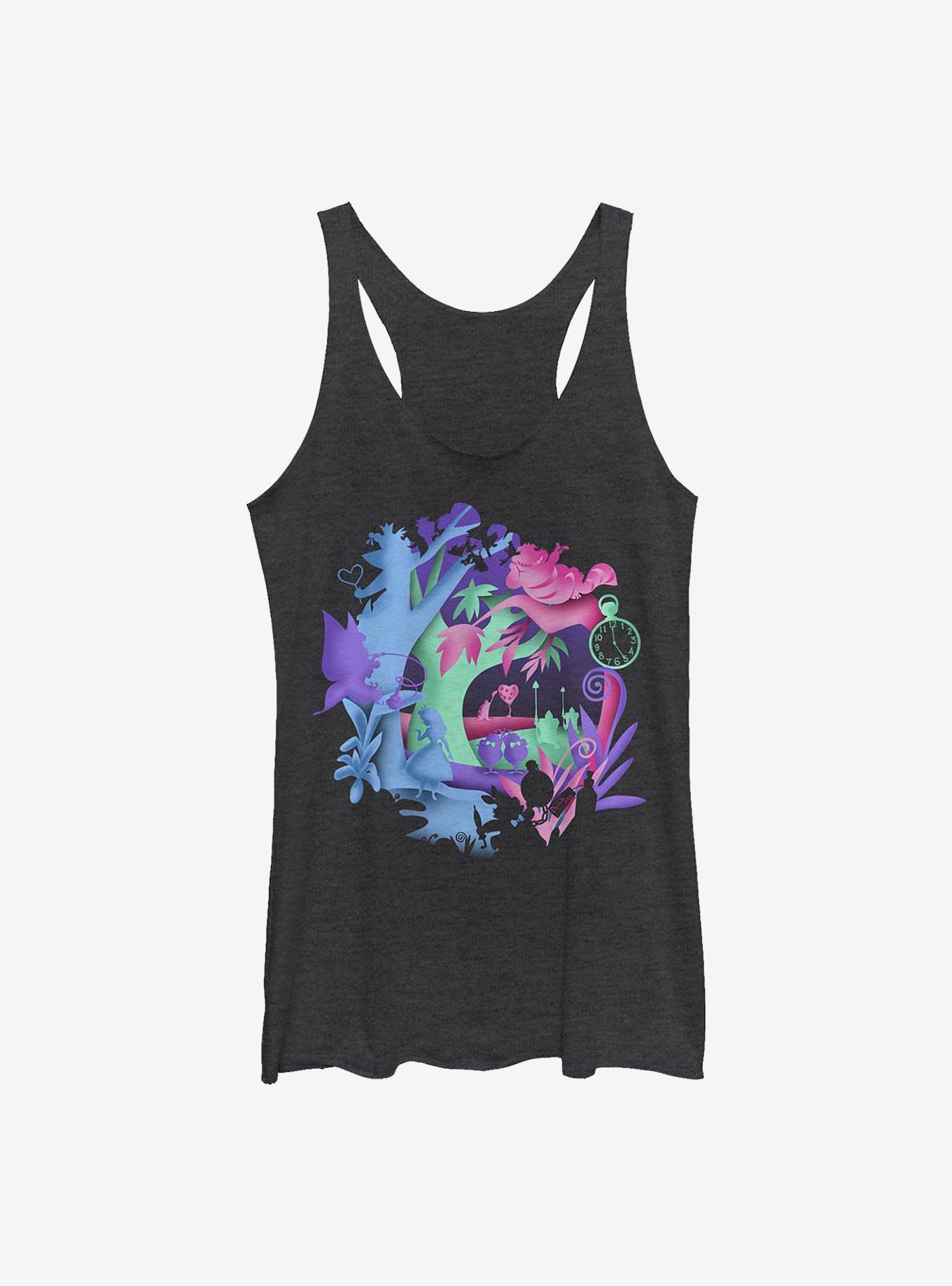 Disney Alice In Wonderland Chaos Wonderland Womens Tank Top, , hi-res