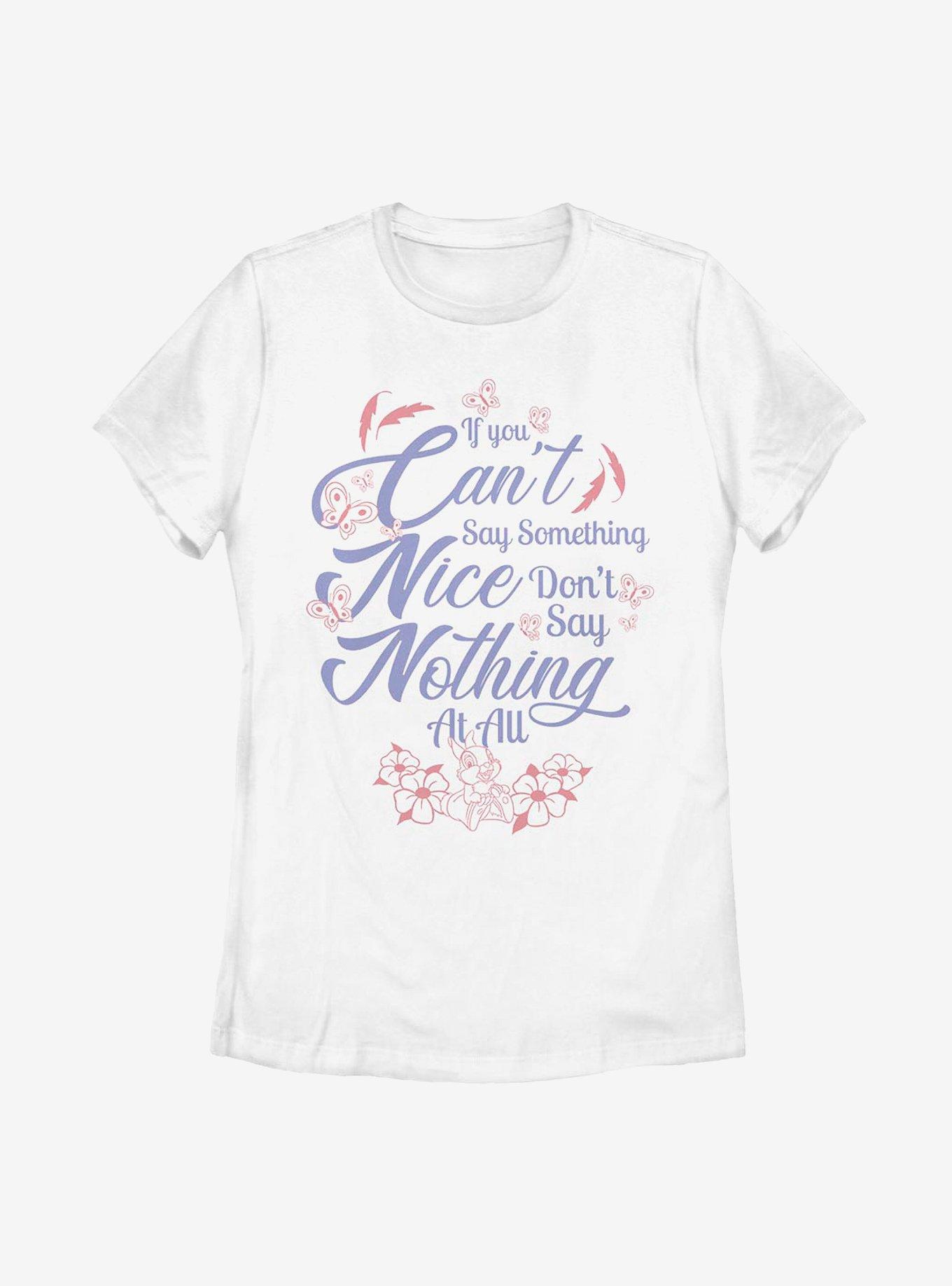 Disney Bambi Can't Say Something Nice Womens T-Shirt, , hi-res
