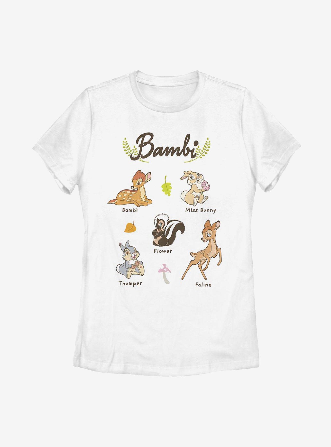 Disney Bambi Textbook Womens T-Shirt, , hi-res