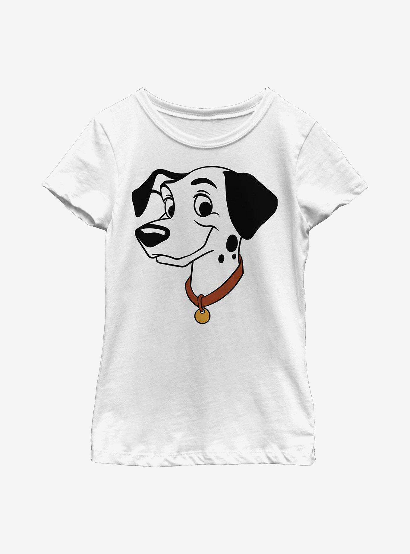 Disney 101 Dalmatians Pongo Big Face Youth Girls T-Shirt, , hi-res
