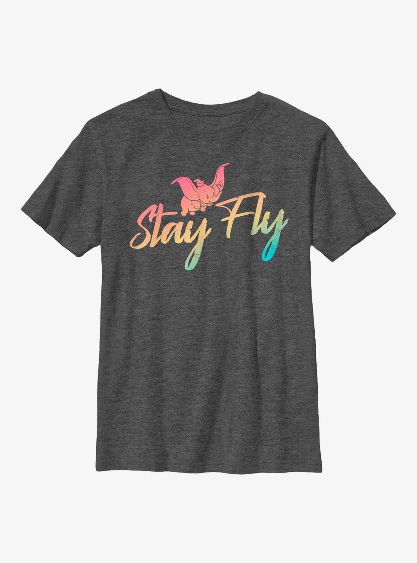 Disney Dumbo Stay Fly Youth T-Shirt, , hi-res