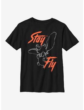 Disney Dumbo Stay Fly Street Youth T-Shirt, , hi-res