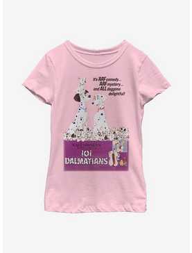 Disney 101 Dalmatians Vintage Poster Variant Youth Girls T-Shirt, , hi-res
