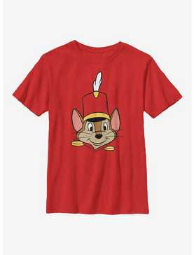 Disney Dumbo Timothy Big Face Youth T-Shirt, , hi-res