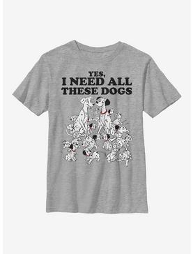 Disney 101 Dalmatians All These Dogs Youth T-Shirt, , hi-res