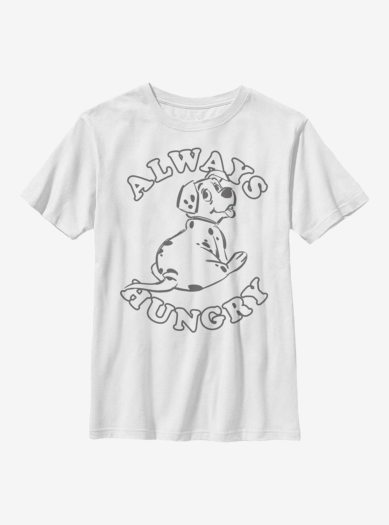 Women's One Hundred And One Dalmatians Always Hungry T-shirt