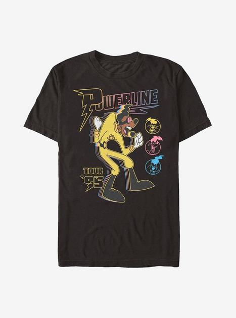 Disney A Goofy Movie Powerline Tour T-Shirt - BLACK | BoxLunch