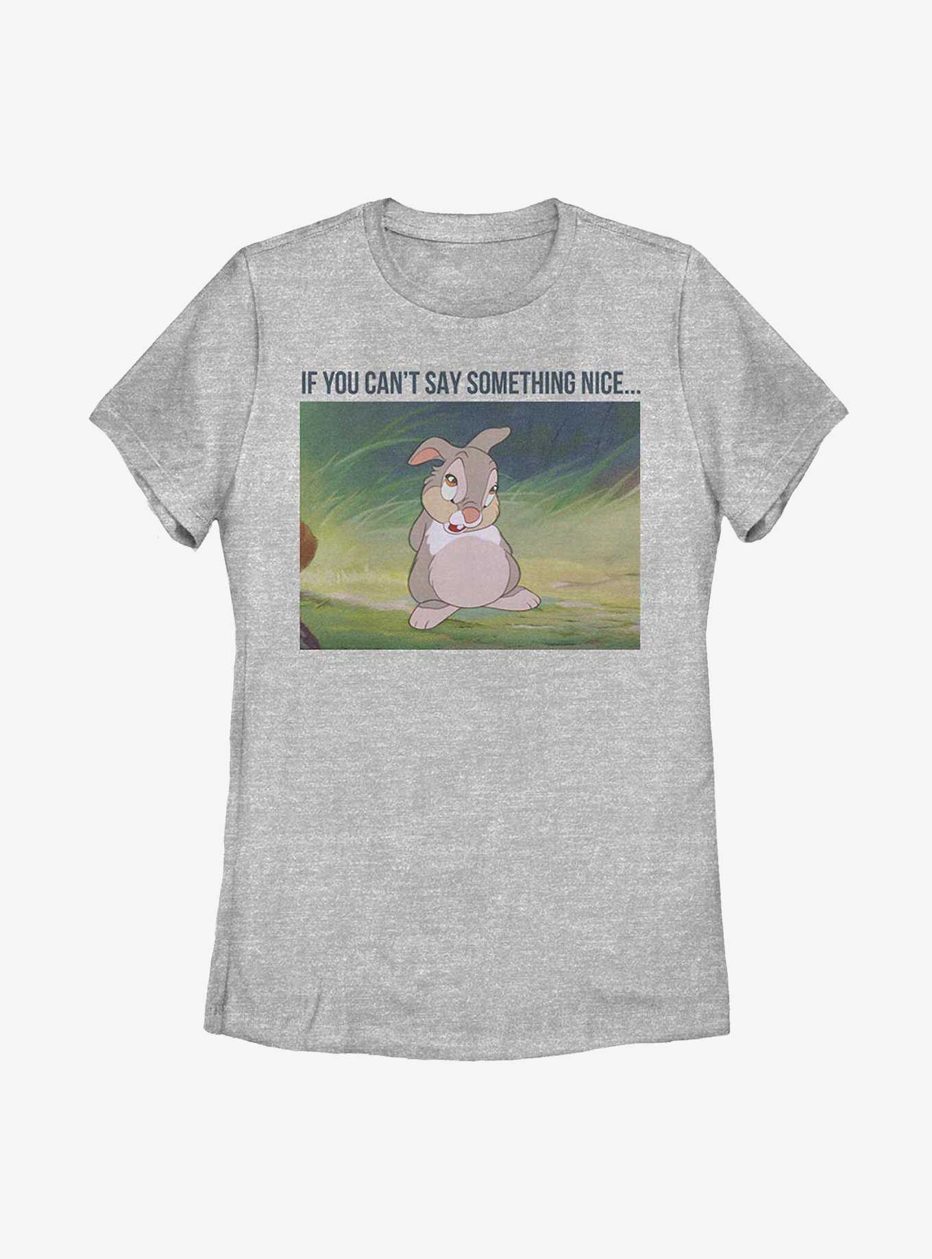 Disney Bambi Thumper Meme Womens T-Shirt, , hi-res