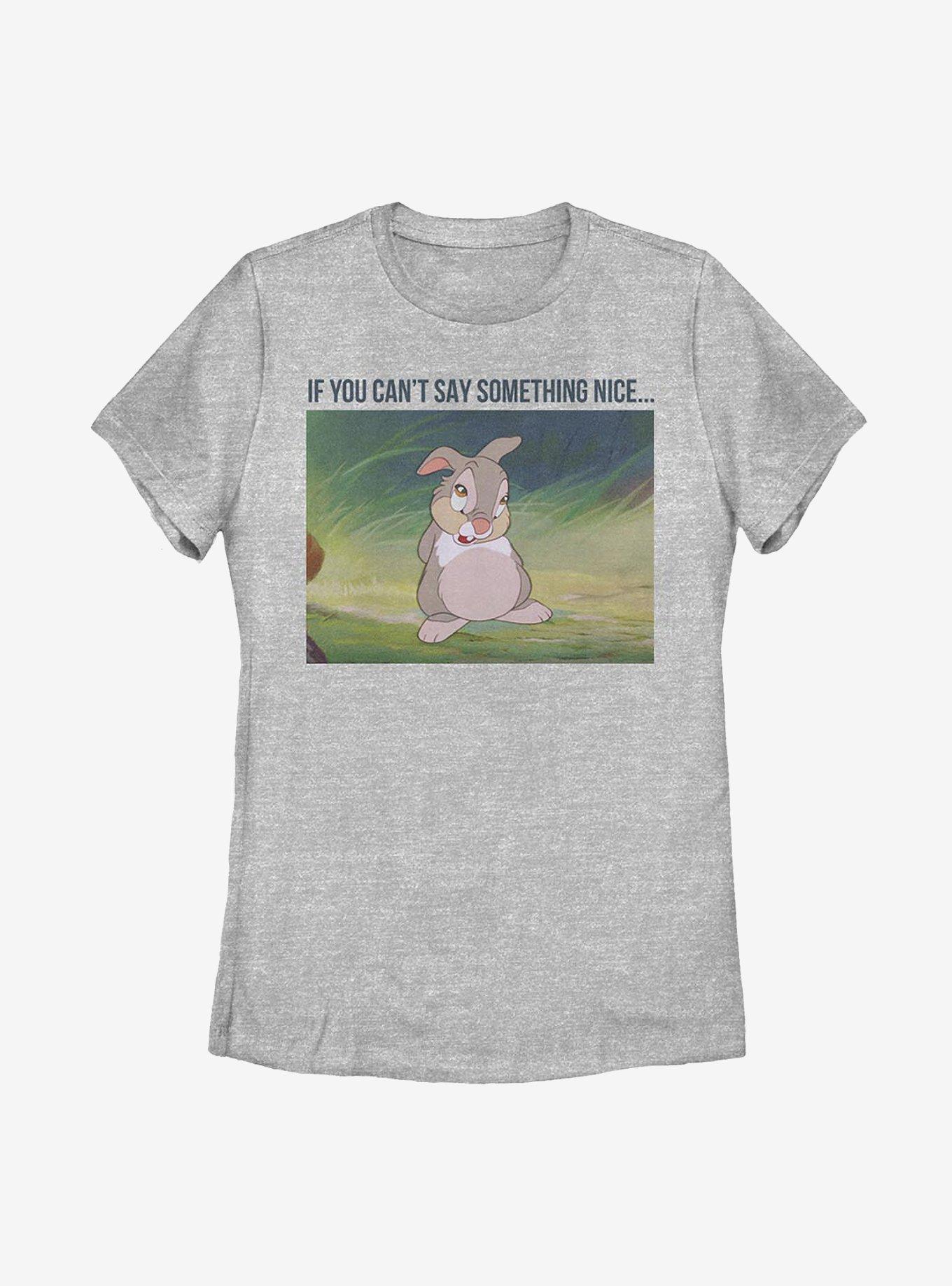 Disney Bambi Thumper Meme Womens T-Shirt, , hi-res