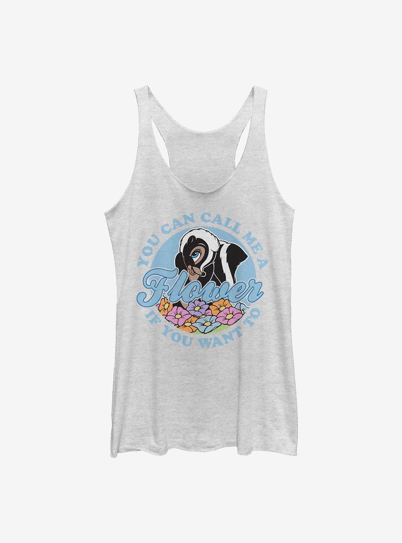 Disney Bambi Call Me A Flower Womens Tank Top, , hi-res