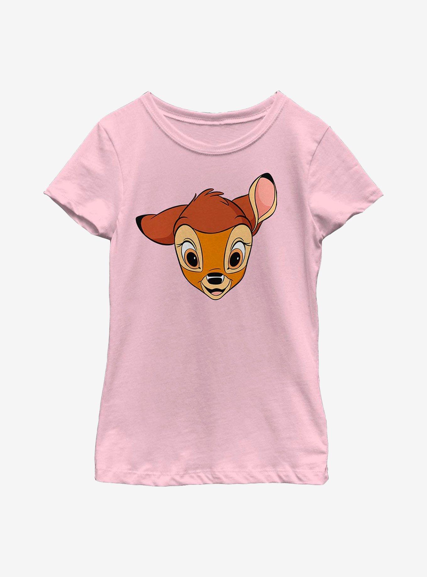 Disney Bambi Big Face Youth Girls T-Shirt, , hi-res