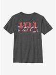 Disney 101 Dalmatians Logo Pups Youth T-Shirt, CHAR HTR, hi-res