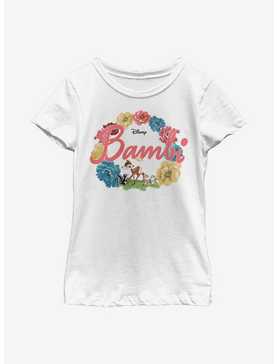Disney Bambi Flowers Youth Girls T-Shirt, , hi-res