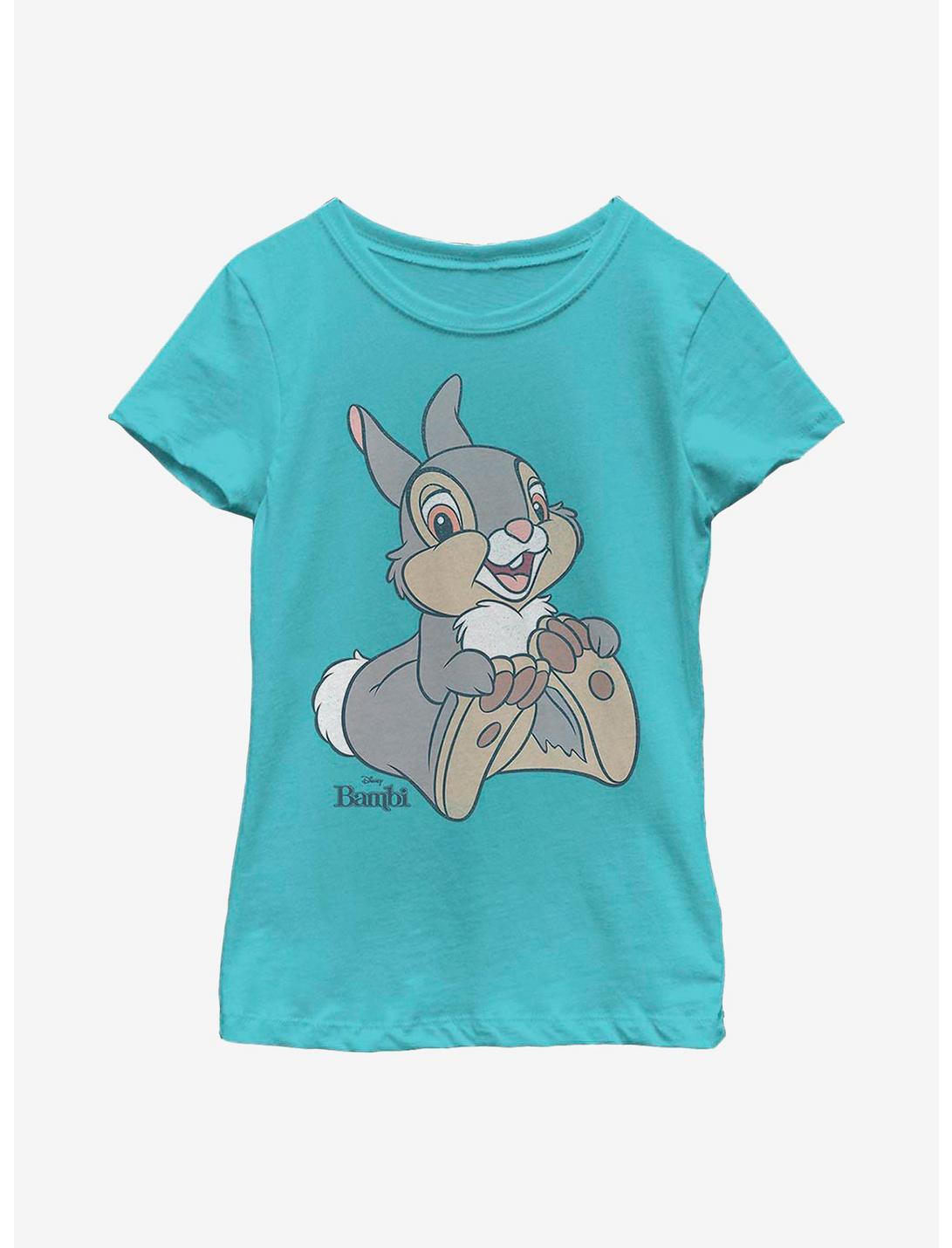 Disney Bambi Big Thumper Youth Girls T-Shirt, TAHI BLUE, hi-res
